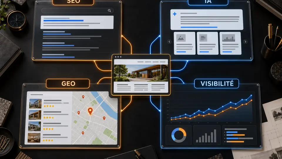 Cartographie stratégique de la visibilité SEO, GEO et IA